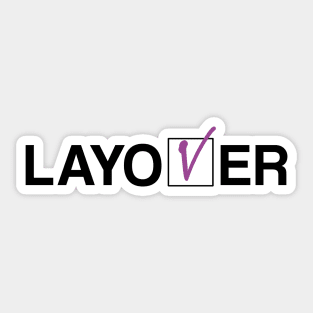 Layover Sticker